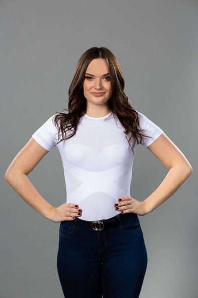 Correcty sieviešu T-krekls balts